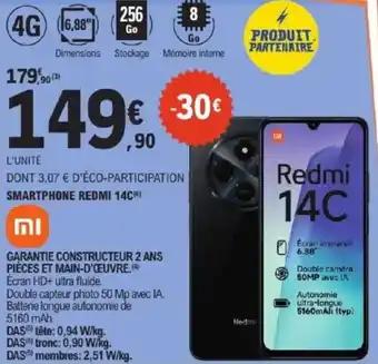 Smartphone redmi 14c