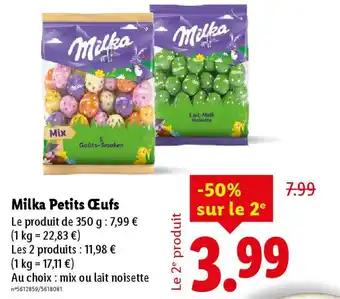 Milka petits œufs 350 g