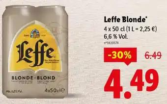 Leffe blonde 4 x 50 cl