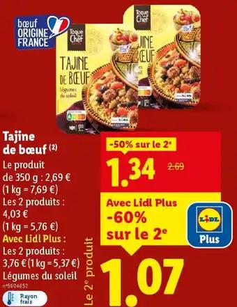 Tajine de bœuf 350 g