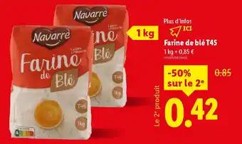 Farine de blé T45 1 kg 