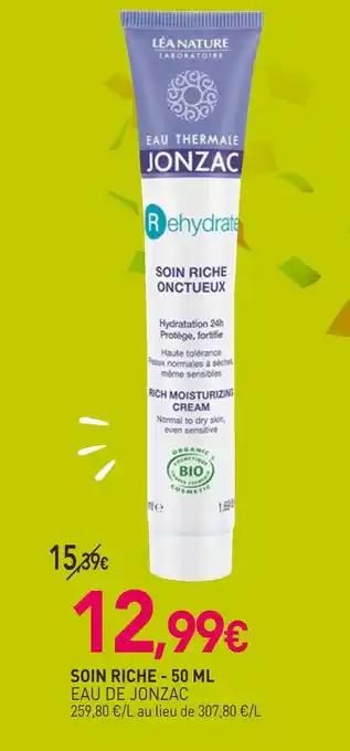 JONZAC Soin riche - 50 ml