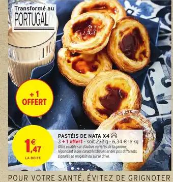 Pastéis de nata x4