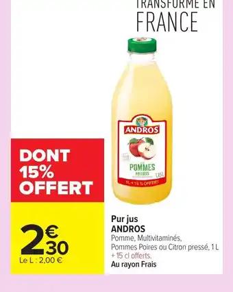 ANDROS Pur jus 1 l