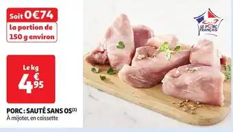 Porc sauté sans os 150 g