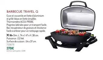 Barbecue travel q