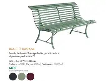 Banc louisiane