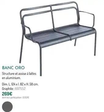 Banc oro