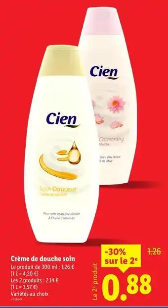 CIEN Crème de douche soin