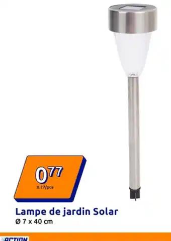 Lampe de jardin Solar