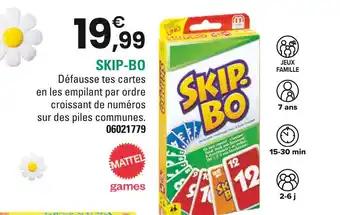 Mattel games SKIP-BO