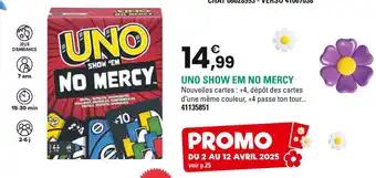 UNO Show 'em no mercy