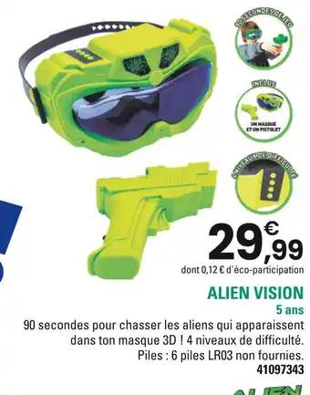 Alien vision
