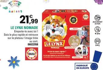 Educa Le Lynx Nomade
