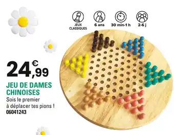 Jeu de dames chinoises