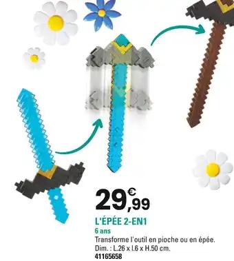 L'épée 2-en1