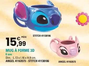 Mug à forme 3D