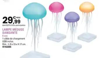 Lampe méduse dansante