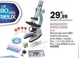 Microscope super zoom