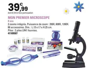 Mon premier microscope