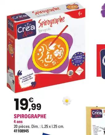 CREA & CIE Spirographe