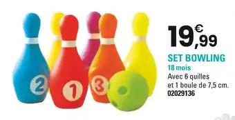 Set bowling