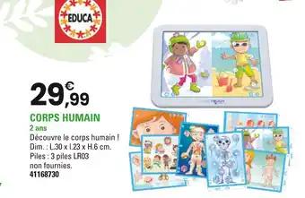 EDUCA Corps humain
