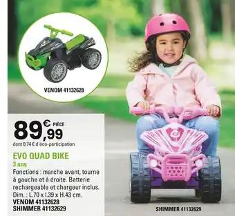 VENOM Evo quad bike