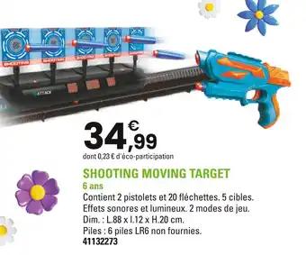 Shooting moving target