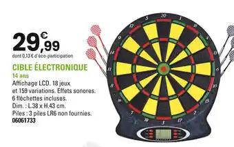 Cible électronique