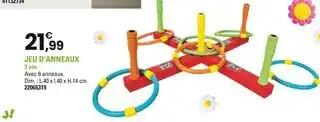 Jeu d'anneaux 3 ans