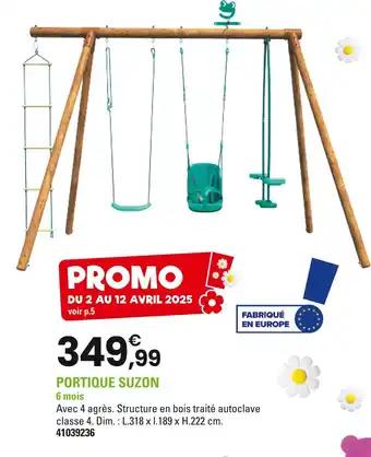 Portique Suzon