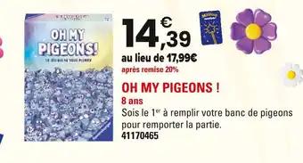 Oh my pigeons !