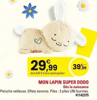 Mon lapin super dodo