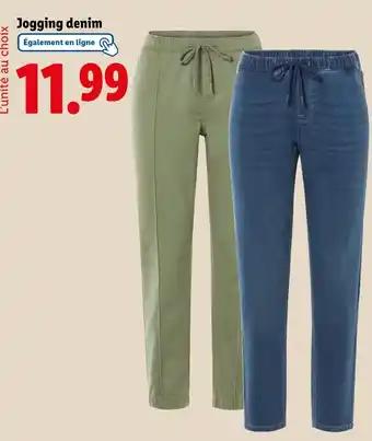 Jogging denim