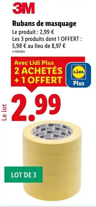 3M Rubans de masquage