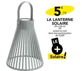 La lanterne solaire