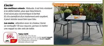 Table cafe