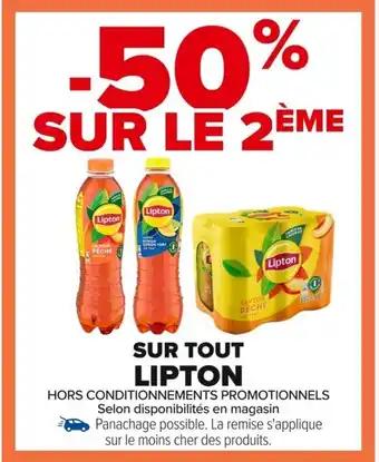 LIPTON  Sur tout