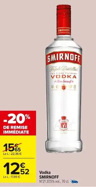 SMIRNOFF Vodka 70 cl