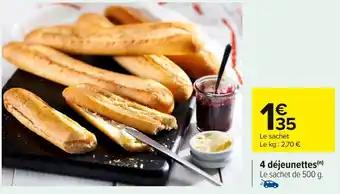 4 déjeunettes 500 g 