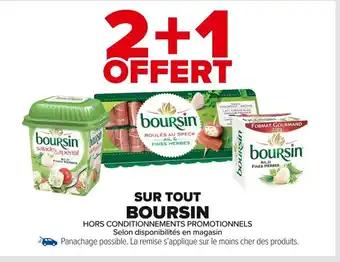 BOURSIN Sur tout