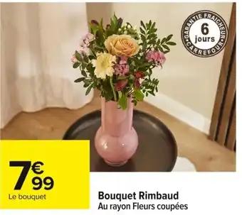 Bouquet Rimbaud