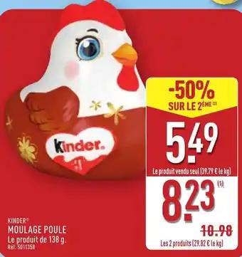 KINDER® Moulage poule 138 g