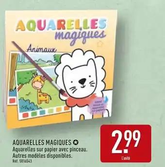Aquarelles magiques