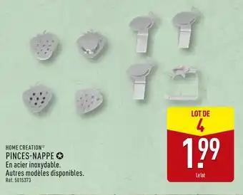 Home Creation Pinces-nappe
