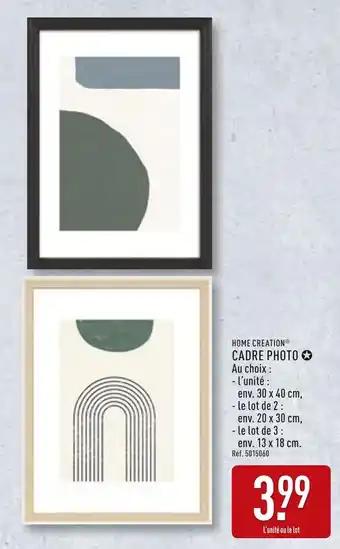 HOME CREATION Cadre photo