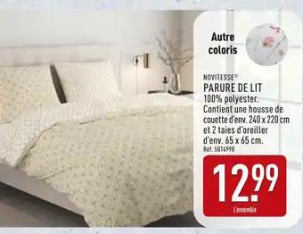 NOVITESSE Parure de lit