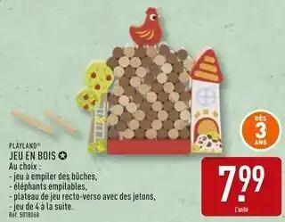 PLAYLAND Jeu en bois