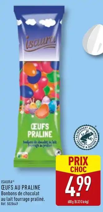 ISAURA Œufs au praliné